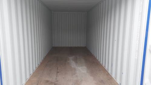 20'-Container, gebraucht, blau